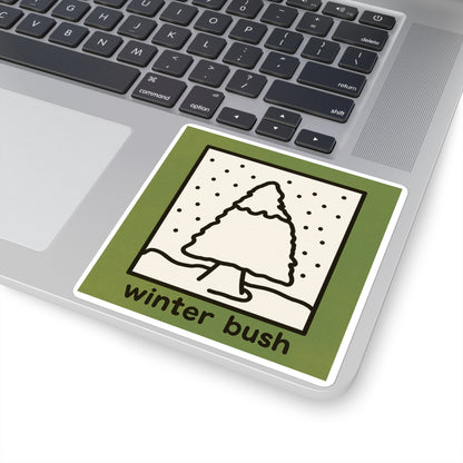 Single Sticker | 2, 3, 4, 6 inches (WBu)