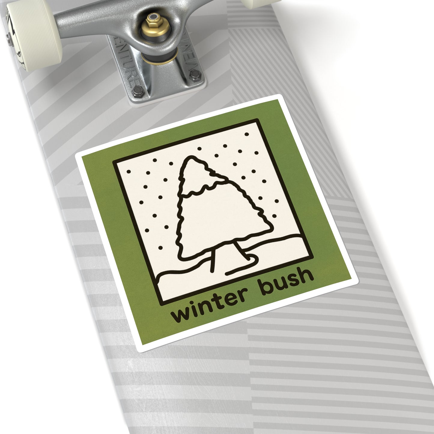 Single Sticker | 2, 3, 4, 6 inches (WBu)