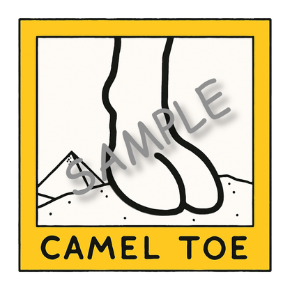 Single Sticker | 2, 3, 4, 6 inches (CT)